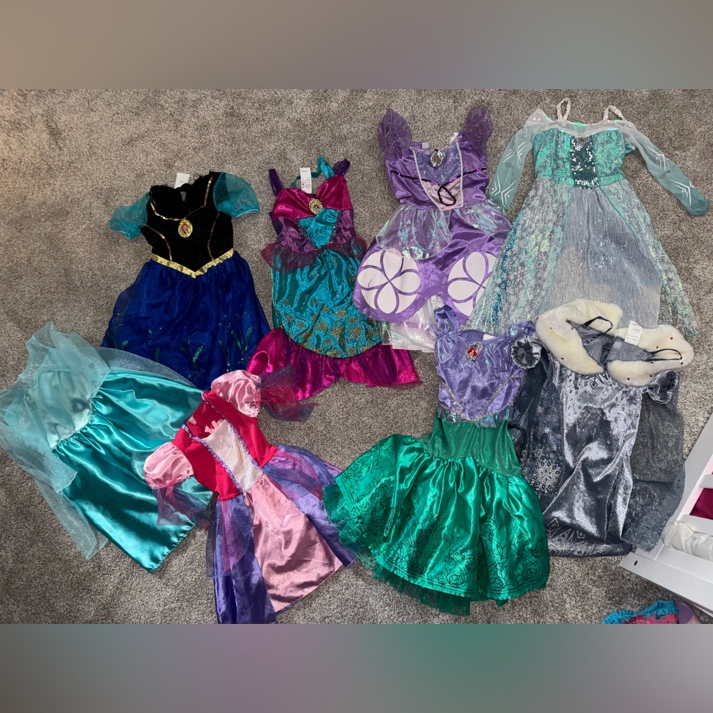 Enchanting Disney Princess Costume Set - size 3-6